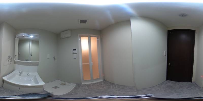 パノラマ画像洗面所