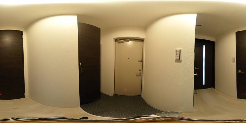 パノラマ画像玄関