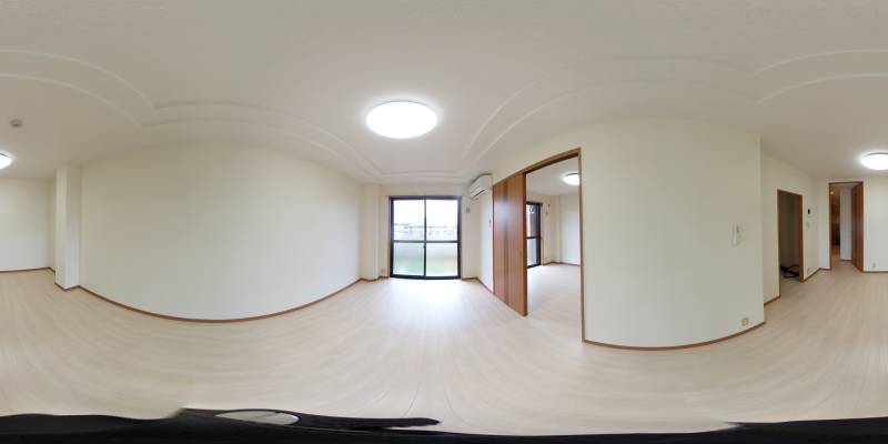 パノラマ画像リビング