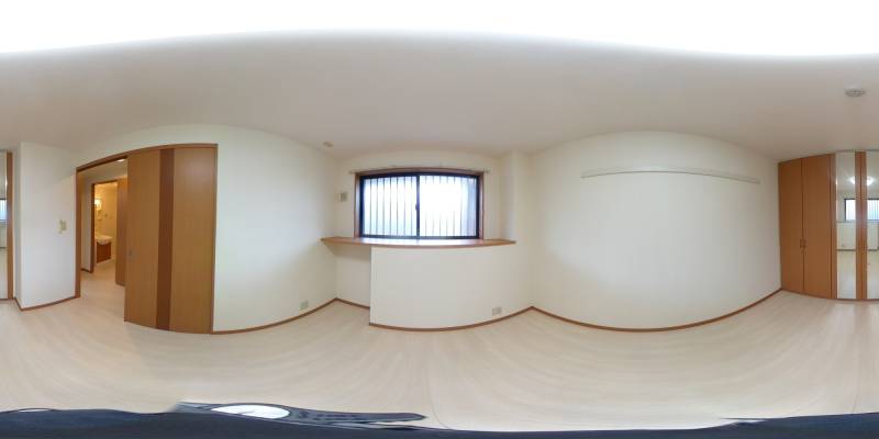 パノラマ画像洋室