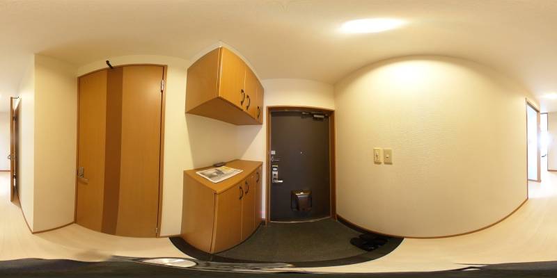 パノラマ画像玄関