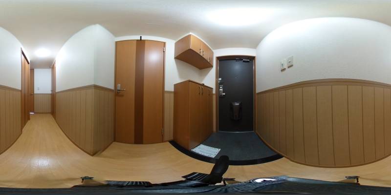 パノラマ画像玄関