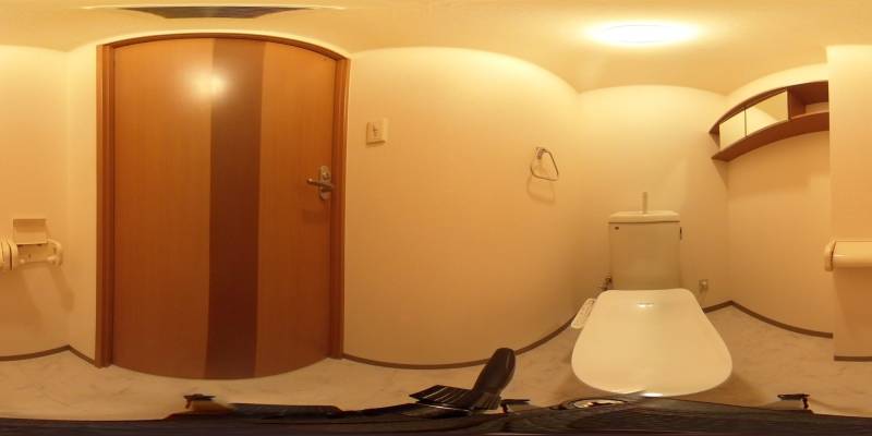 パノラマ画像トイレ