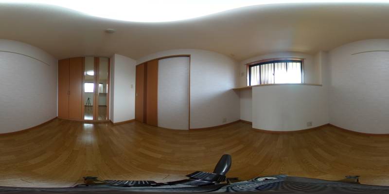 パノラマ画像洋室