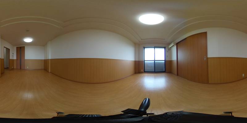 パノラマ画像洋室