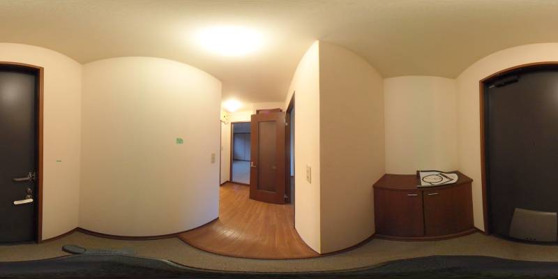 パノラマ画像玄関