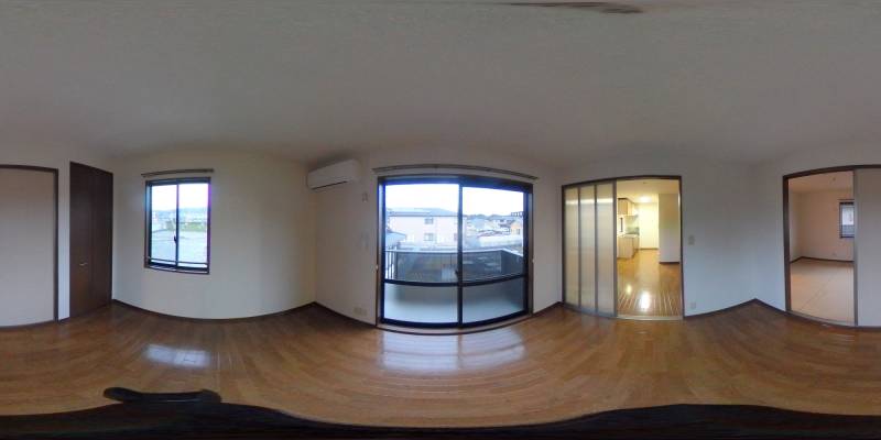 パノラマ画像洋室