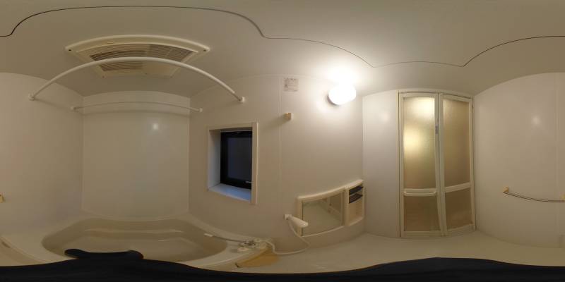 パノラマ画像バスルーム