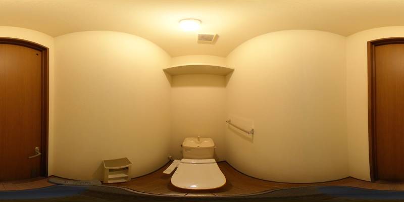 パノラマ画像トイレ