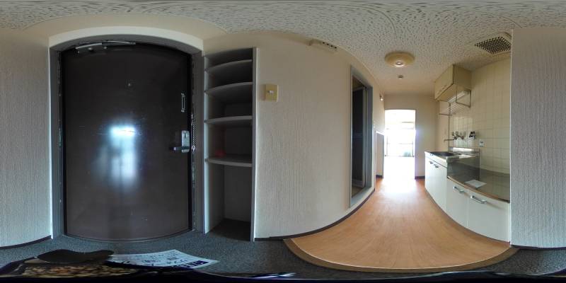 パノラマ画像玄関