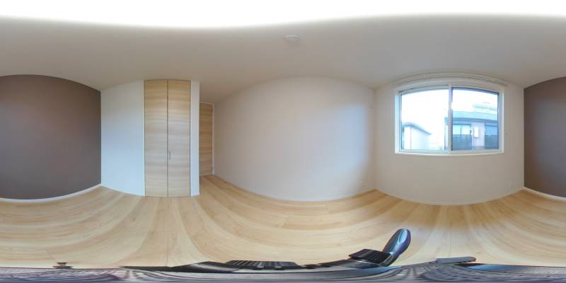 パノラマ画像洋室