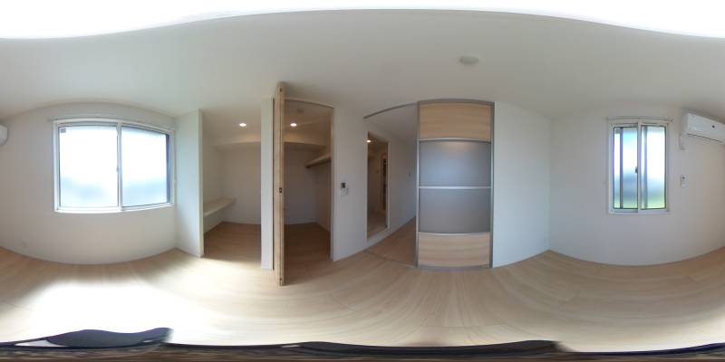 パノラマ画像洋室