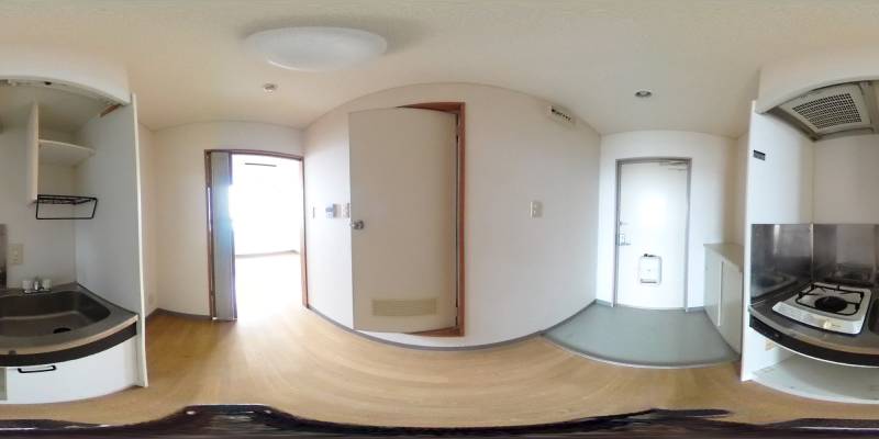 パノラマ画像キッチン