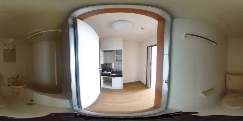 パノラマ画像トイレ