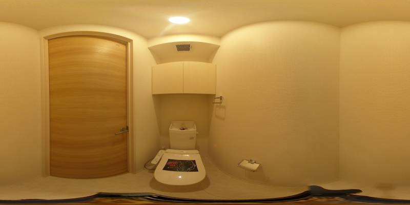 パノラマ画像トイレ