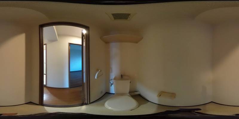 パノラマ画像トイレ