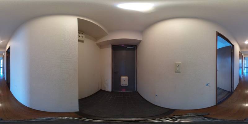 パノラマ画像玄関