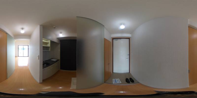 パノラマ画像玄関