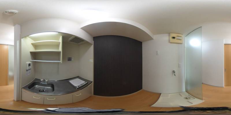 パノラマ画像キッチン