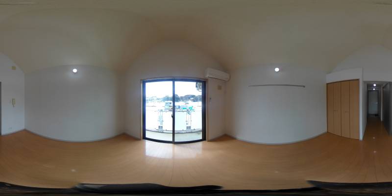 パノラマ画像洋室