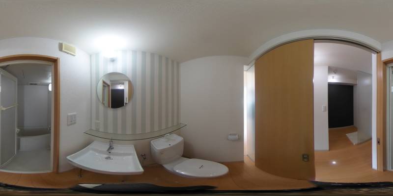 パノラマ画像トイレ