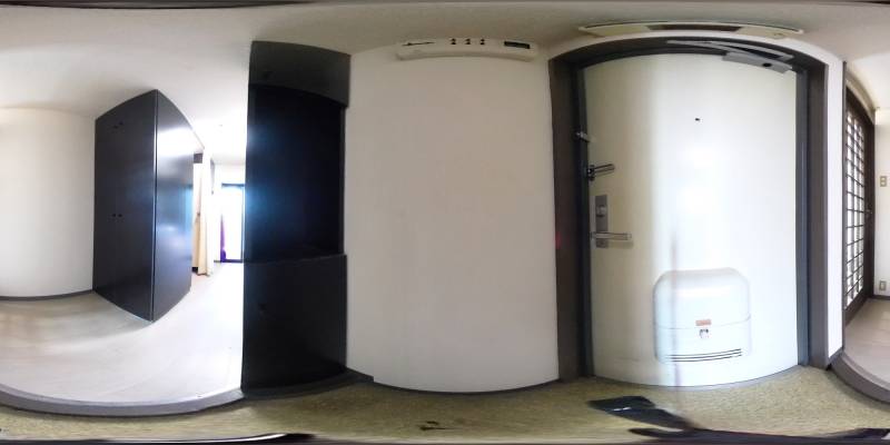 パノラマ画像玄関