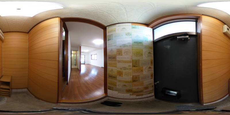 パノラマ画像玄関