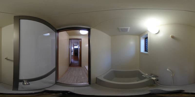 パノラマ画像バスルーム