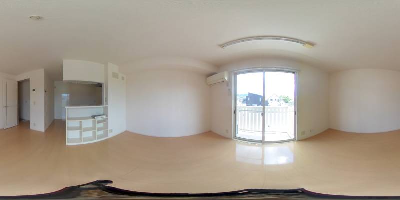 パノラマ画像リビング