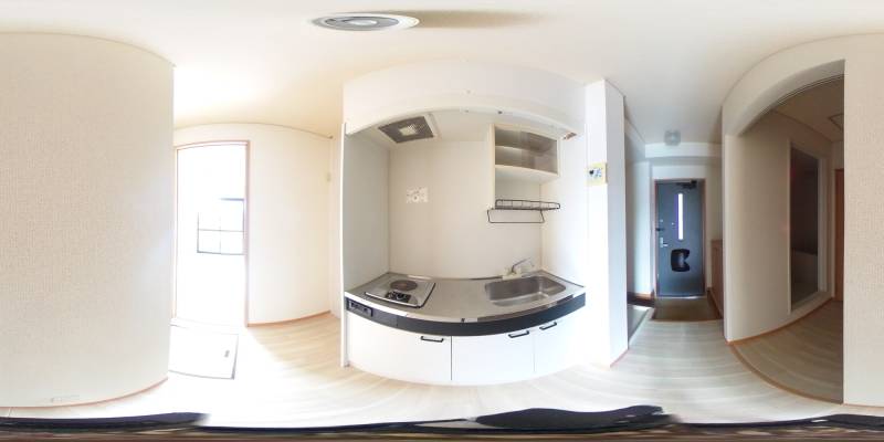 パノラマ画像キッチン