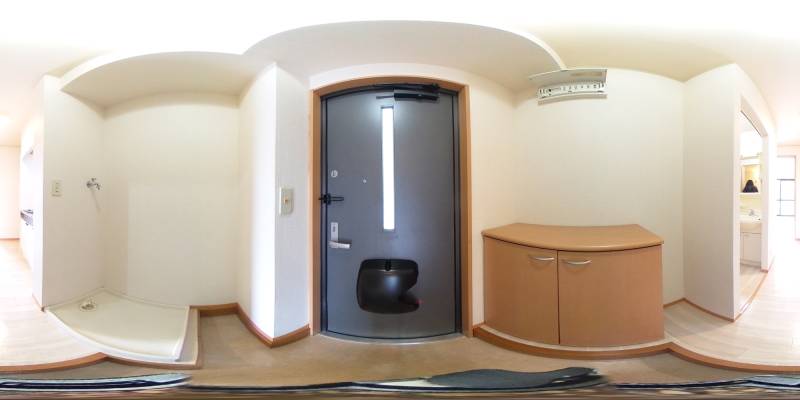 パノラマ画像玄関