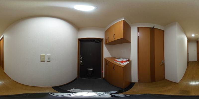 パノラマ画像玄関