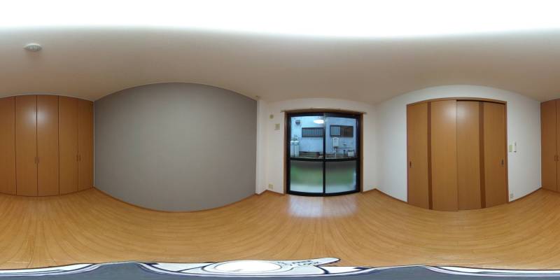 パノラマ画像洋室