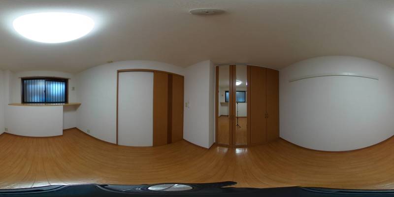 パノラマ画像洋室