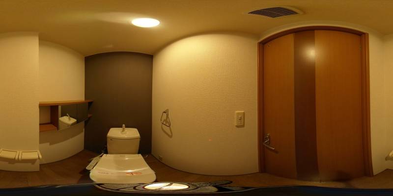 パノラマ画像トイレ