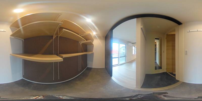 パノラマ画像収納