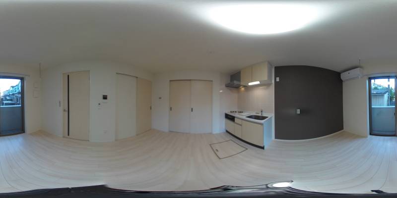 パノラマ画像リビング