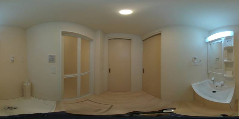 パノラマ画像洗面所