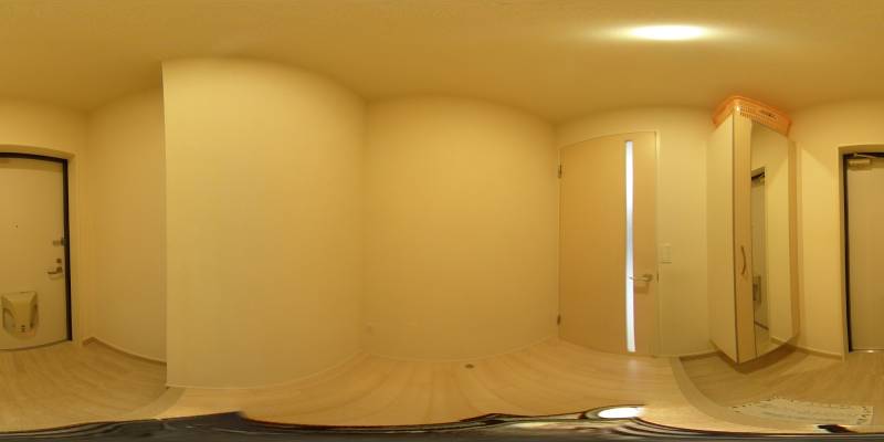 パノラマ画像玄関