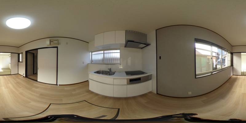 パノラマ画像リビング