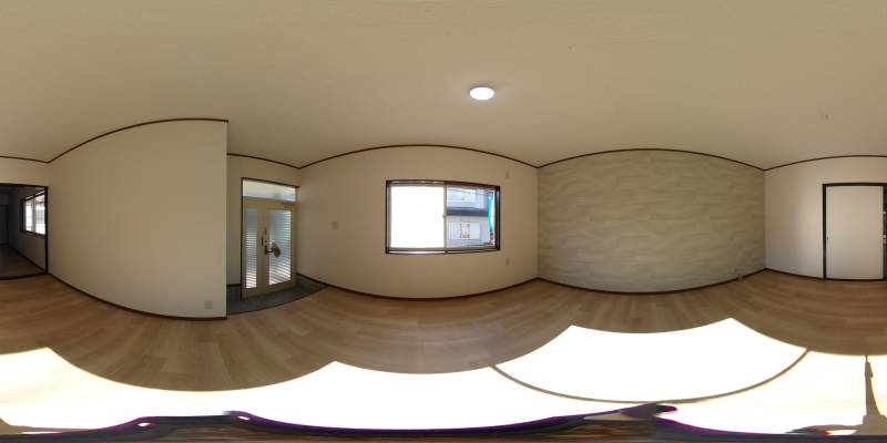 パノラマ画像洋室