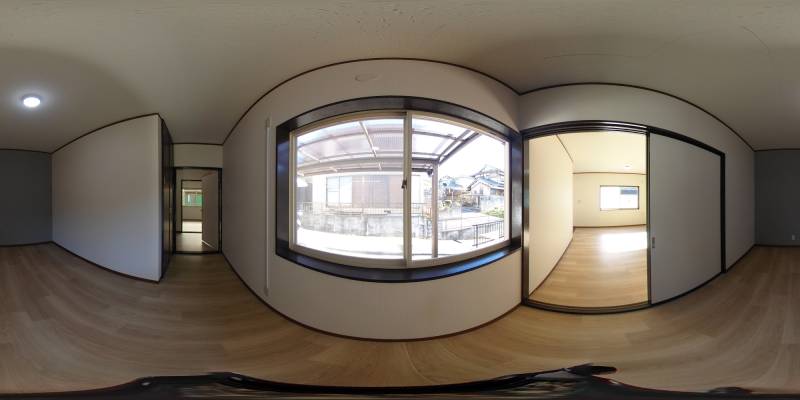 パノラマ画像洋室