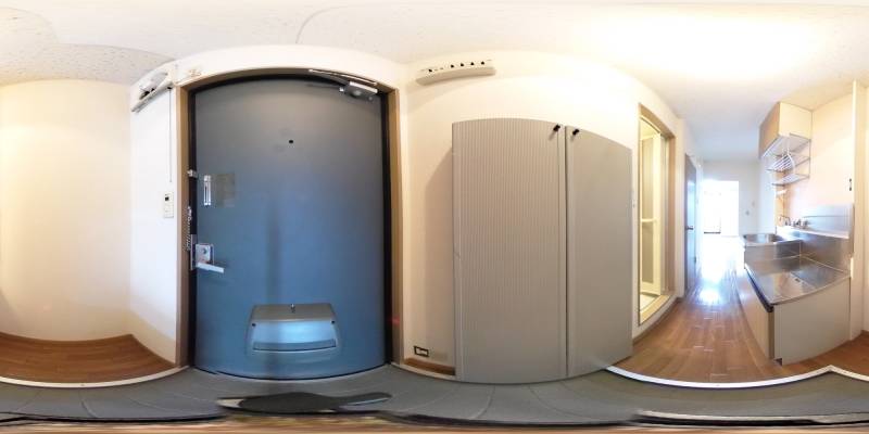 パノラマ画像玄関