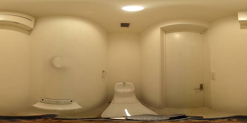 パノラマ画像トイレ
