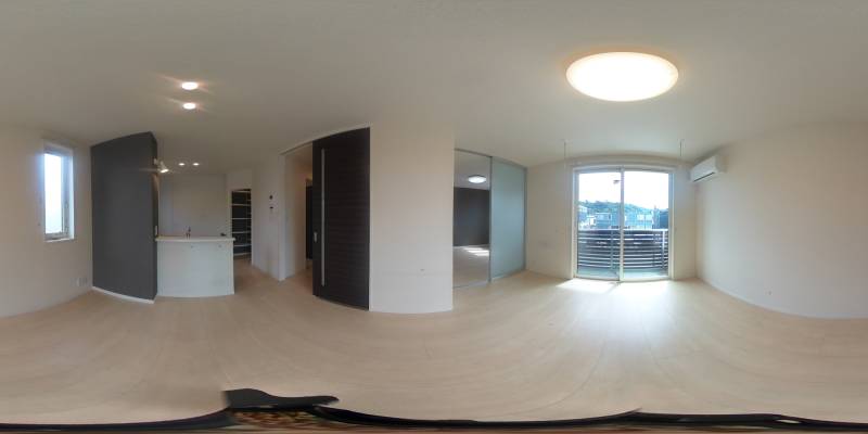 パノラマ画像リビング