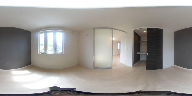 パノラマ画像洋室