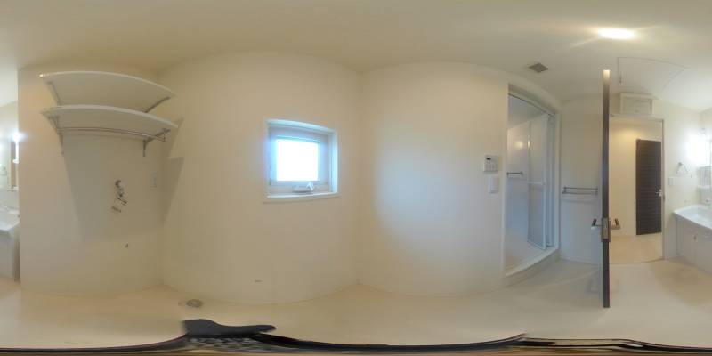 パノラマ画像洗面所