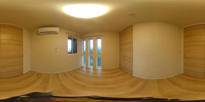 パノラマ画像洋室