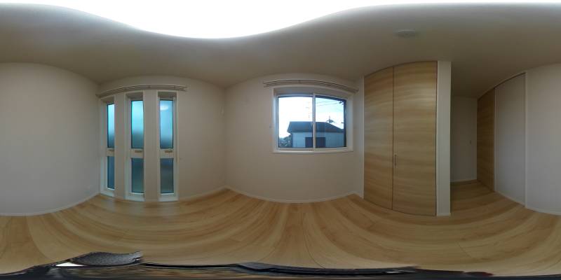 パノラマ画像洋室