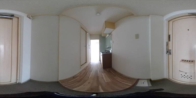パノラマ画像玄関